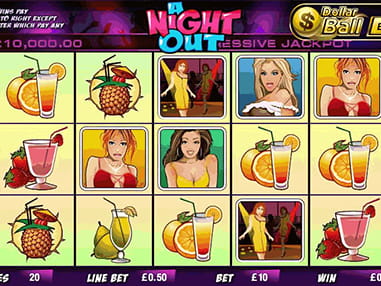 A Night Out slot by Playtech