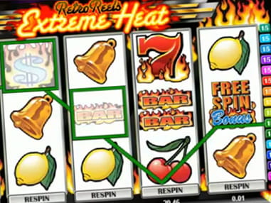 The Retro Reels: Extreme Heat slot by Microgaming